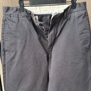 GAP Men's Dark Gray Chinos